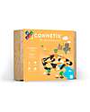 Connetix 16 Pieces - Ramps & Intersections - 100% Non Toxic ABS Plastic - STEM Learning Magnetic Games