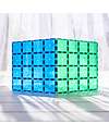 Connetix 2 Pieces - Base Plate Pack - Blue and Green - 100% Non-Toxic ABS Plastic - STEM Learning! Magnetic Games