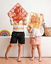 Connetix 2 Pieces - Base Plate Pack - Pastel - 100% Non-Toxic ABS Plastic - STEM Learning! Magnetic Games