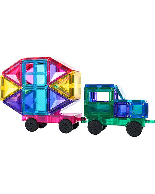 Connetix 202 Pieces - Mega Pack - Bright - 100% Non-toxic ABS Plastic - STEM Learning! Magnetic Games