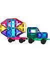 Connetix 202 Pieces - Mega Pack - Bright - 100% Non-toxic ABS Plastic - STEM Learning! Magnetic Games