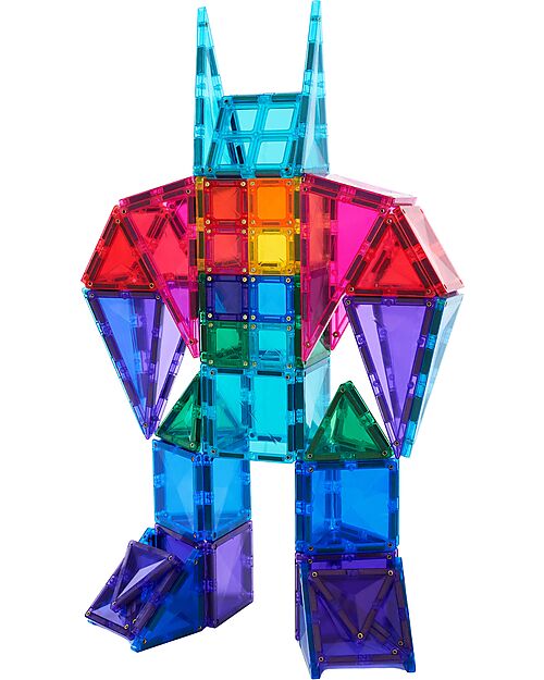 Connetix 202 Pieces - Mega Pack - Bright - 100% Non-toxic ABS Plastic - STEM Learning! Magnetic Games