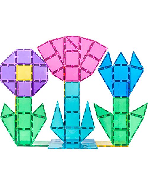 Connetix 202 Pieces - Mega Pack - Bright - 100% Non-toxic ABS Plastic - STEM Learning! Magnetic Games