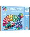 Connetix 202 Pieces - Mega Pack - Pastel - 100% Non-toxic ABS Plastic - STEM Learning! Magnetic Games