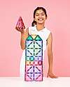 Connetix 202 Pieces - Mega Pack - Pastel - 100% Non-toxic ABS Plastic - STEM Learning! Magnetic Games