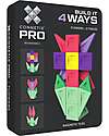 Connetix 21 Pieces - Build-It Pro Pack - Flowers - 100% Non-toxic ABS Plastic - STEM Learning! Magnetic Games