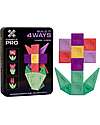 Connetix 21 Pieces - Build-It Pro Pack - Flowers - 100% Non-toxic ABS Plastic - STEM Learning! Magnetic Games