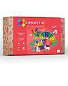 Connetix 212 Pieces - Mega Pack - Rainbow - 100% Non-Toxic ABS Plastic - STEM Learning! Magnetic Games