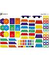 Connetix 212 Pieces - Mega Pack - Rainbow - 100% Non-Toxic ABS Plastic - STEM Learning! Magnetic Games