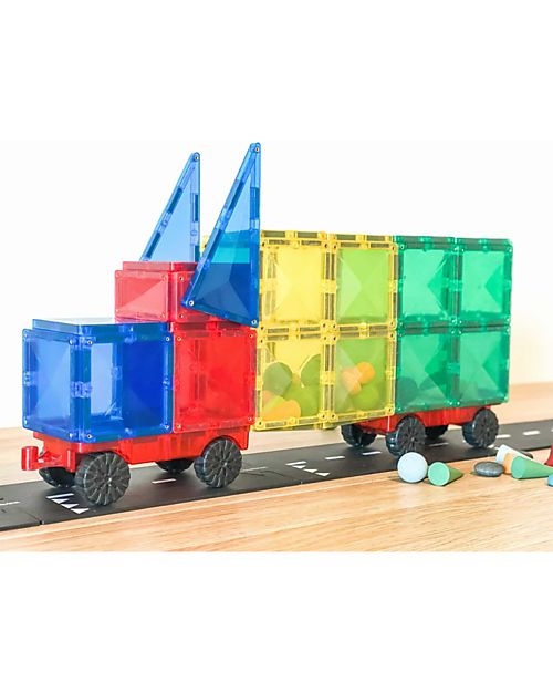 Connetix 24 Pieces - Motion Pack - Rainbow -100% Non-toxic ABS Plastic - STEM Learning! Magnetic Games