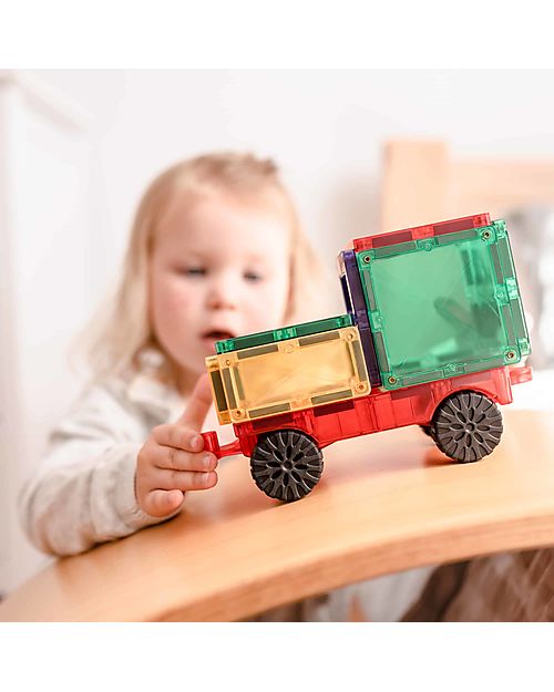 Connetix 24 Pieces - Motion Pack - Rainbow -100% Non-toxic ABS Plastic - STEM Learning! Magnetic Games