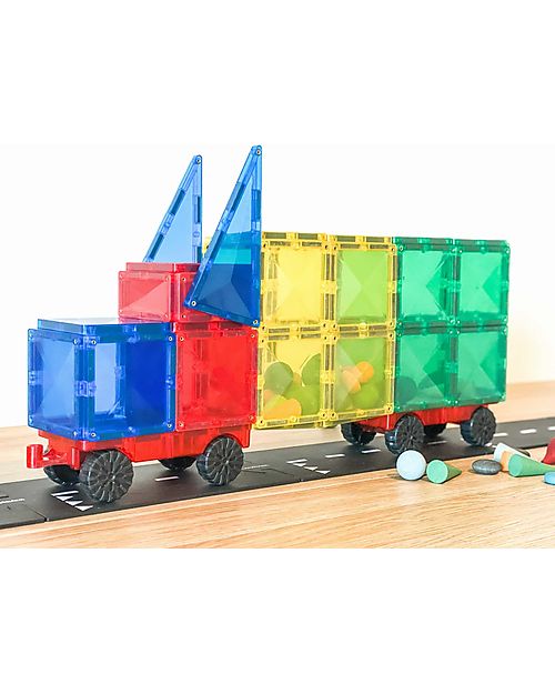 Connetix 24 Pieces - Motion Pack - Rainbow -100% Non-toxic ABS Plastic - STEM Learning! Magnetic Games
