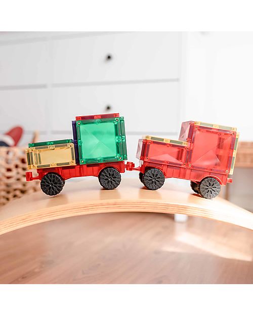 Connetix 24 Pieces - Motion Pack - Rainbow -100% Non-toxic ABS Plastic - STEM Learning! Magnetic Games