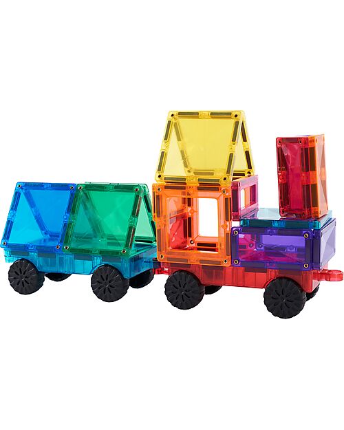 Connetix 26 Pieces - Motion Pack - Bright - 100% Non-toxic ABS Plastic - STEM Learning! Magnetic Games