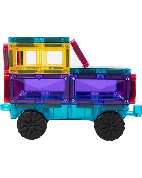 Connetix 26 Pieces - Motion Pack - Bright - 100% Non-toxic ABS Plastic - STEM Learning! Magnetic Games