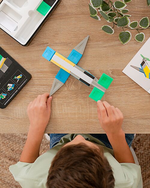Connetix 30 Pieces - Build-It Pro Pack - Vehicles - 100% Non-Toxic ABS Plastic - STEM Learning! Magnetic Games