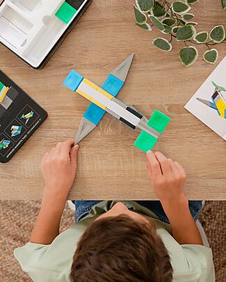 Connetix 30 Pieces - Build-It Pro Pack - Vehicles - 100% Non-Toxic ABS Plastic - STEM Learning! Magnetic Games