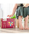 Connetix 30 Pieces - Geometry Pack - Rainbow -100% Non-toxic ABS Plastic - STEM Learning! Magnetic Games
