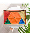 Connetix 30 Pieces - Geometry Pack - Rainbow -100% Non-toxic ABS Plastic - STEM Learning! Magnetic Games