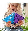 Connetix 30 Pieces - Geometry Pack - Rainbow -100% Non-toxic ABS Plastic - STEM Learning! Magnetic Games