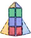 Connetix 32 Pieces - Discovery Pack - Pastel - 100% Non-toxic ABS Plastic - STEM Learning! Magnetic Games