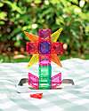 Connetix 32 Pieces - Travel Mini Pack - 100% Non-toxic ABS Plastic - STEM Learning! Magnetic Games