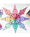 Connetix 40 Pieces - Geometry Pack - Pastel - 100% Non-toxic ABS Plastic - STEM Learning! Magnetic Games