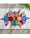 Connetix 40 Pieces - Geometry Pack - Pastel - 100% Non-toxic ABS Plastic - STEM Learning! Magnetic Games