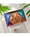 Connetix 40 Pieces - Geometry Pack - Pastel - 100% Non-toxic ABS Plastic - STEM Learning! Magnetic Games
