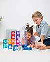 Connetix 47 Pieces - Pack Ball Track - Launcher - 100% Non-toxic ABS Plastic - STEM Learning! Magnetic Games
