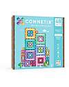 Connetix 48 Pieces - Portal Pack - Pastel - 100% Non-toxic ABS Plastic - STEM Learning! - +3 years Magnetic Games