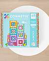 Connetix 48 Pieces - Portal Pack - Pastel - 100% Non-toxic ABS Plastic - STEM Learning! - +3 years Magnetic Games