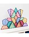 Connetix 48 Pieces - Shape Expansion Pack - Pastel -100% Non-toxic ABS Plastic - STEM Learning! Magnetic Games