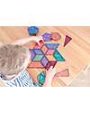Connetix 48 Pieces - Shape Expansion Pack - Pastel -100% Non-toxic ABS Plastic - STEM Learning! Magnetic Games