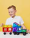 Connetix 50 Pieces - Transport Pack - Bright - 100% Non-Toxic ABS Plastic - STEM Learning! Magnetic Games