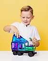 Connetix 50 Pieces - Transport Pack - Bright - 100% Non-Toxic ABS Plastic - STEM Learning! Magnetic Games