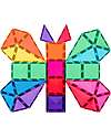 Connetix 56 Pieces - Starter Pack - Bright - 100% Non-Toxic ABS Plastic - STEM Learning! Magnetic Games