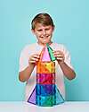 Connetix 56 Pieces - Starter Pack - Bright - 100% Non-Toxic ABS Plastic - STEM Learning! Magnetic Games