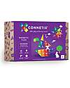 Connetix 60 Pieces - Starter Pack - Rainbow -100% Non-toxic ABS Plastic - STEM Learning! Magnetic Games