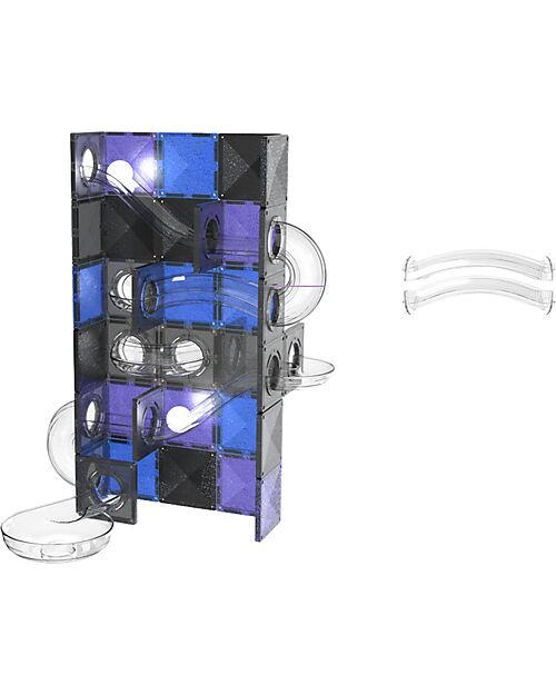 Connetix 61 Pieces - Pack Ball Rink - Galaxy - 100% Non-toxic ABS Plastic - STEM Learning! Magnetic Games