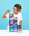 Connetix 61 Pieces - Pack Ball Rink - Galaxy - 100% Non-toxic ABS Plastic - STEM Learning! Magnetic Games