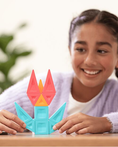 Connetix 70 Pieces - Pro Constructor Pack - 100% Non-toxic ABS Plastic - STEM Learning! Magnetic Games