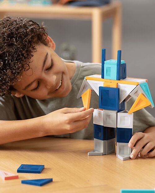 Connetix 70 Pieces - Pro Constructor Pack - 100% Non-toxic ABS Plastic - STEM Learning! Magnetic Games