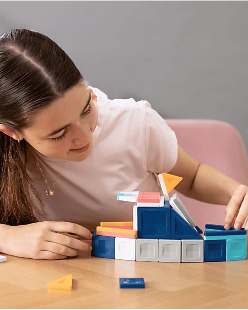 Connetix 70 Pieces - Pro Constructor Pack - 100% Non-toxic ABS Plastic - STEM Learning! Magnetic Games