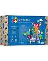Connetix Ball Run Expansion - 66 Pieces - Rainbow - STEM Learning! Magnetic Games