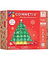 Connetix Christmas Tree Ball Run Expansion - 71 Pieces - STEM Learning! Magnetic Games