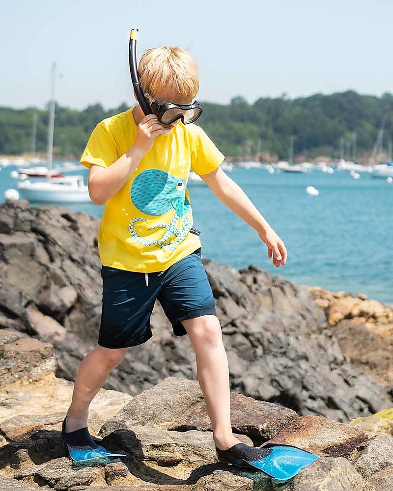 100/% Soft Cotton. Red Dog Wear Boys Brown Snail T.Shirt