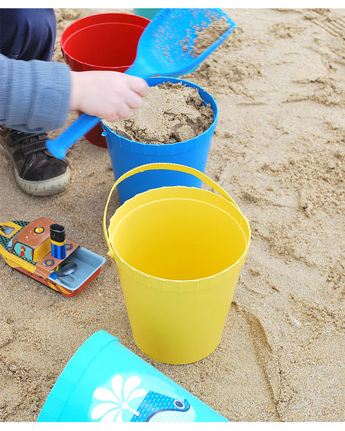 Coq en Pâte Beach Toy Set - Blue Whale - 100% Algoblend® (Brown Algae) Beach Toys