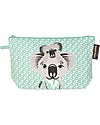 Coq en Pâte Koala Pencil Case/Pouch, Light Green - 100% Organic Cotton Canvas Pencil Cases