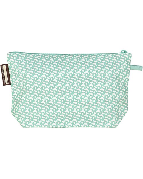 Coq en Pâte Koala Pencil Case/Pouch, Light Green - 100% Organic Cotton Canvas Pencil Cases